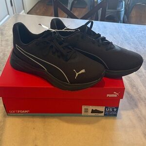 Puma Men's Disperse Sneaker Black SoftFoam+ Sneakers size 9